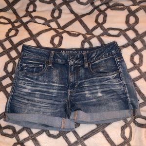 American eagle jean shorts